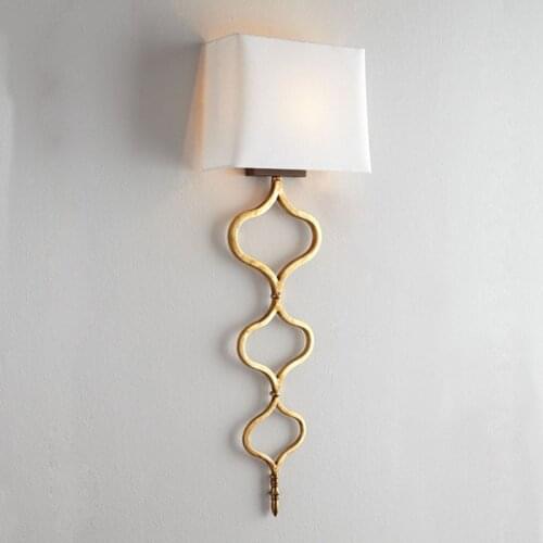 Large Cloth shade Wall Light indoor lighting for Living room Bedroom decor Wall Lamp hotel LED wall fixtures led night lights