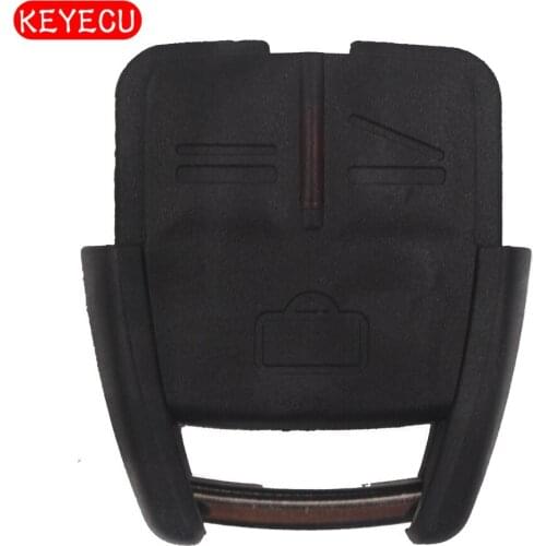 Keyecu 3PCS/Lot Alarm Smart Remote Control Key Fob for Vauxhall Opel Vectra Zafira 3 Buttons 433.92MHz