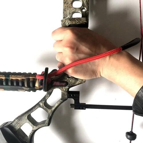 Quality Archery Bow Compound Bow Adjustable Braided Parachute Cord Bow Wrist Sling Bow Sling Strap