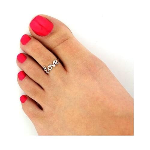 Retro Toe Rings For Women Bohemia Summer Beach Foot Accesories Knuckle Finger Ring Open Anillos Mujer Bague Femme Jewelry Gifts