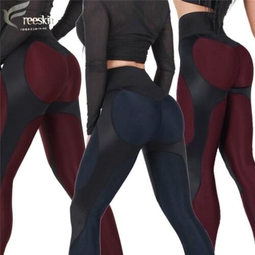 Zhangyunuo Push Up Leggings Sexy Running Sports Pants High Elastic Female Yoga Leggings Fitness Gym Workout Clothes For Women