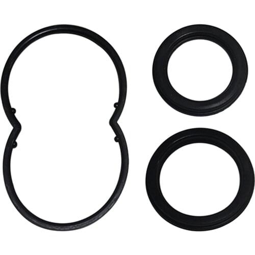 Leak Repair Kit 3 Pieces Seals for Seal Kit Hydro-Boost Leak Black