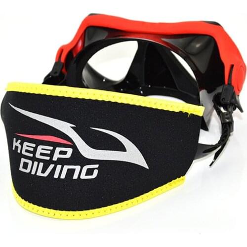 Neoprene Scuba Diving Mask Head Strap Cover Mask Padded Protect Long Hair Band Strap-Wrapper For Added Comfort Equipment