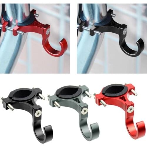 Bike Hanging Bag Claw Hook Sturdy Towels Pannier Pouch Hanger Lightweight Cycling Storage Bottle Itmes Holder for Scooter Bike