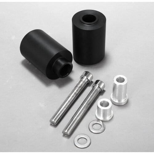 2Pcs Motorcycle Black Delrin Frame Sliders Crash Protector Falling Protection for Honda CBR 929 RR 2000-2001 CBR 954RR 2002-2003