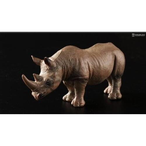 Rhinoceros Old people pull cattle Crafts GoldenTourist Souvenirs Coloured Resin Handicraft Arrangements decoration home living