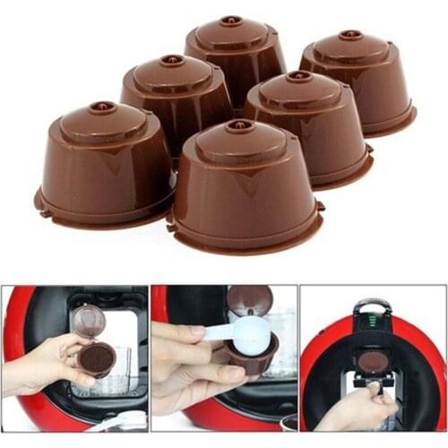 1PC Coffee Machine Reusable Capsule Coffee Cup Filter For Nescafe Refillable Coffee Cup Holder Pod Strainer for Dolce Gusto