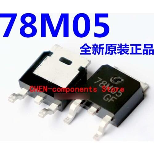 10pcs 78M05 CJ78M05 TO-252