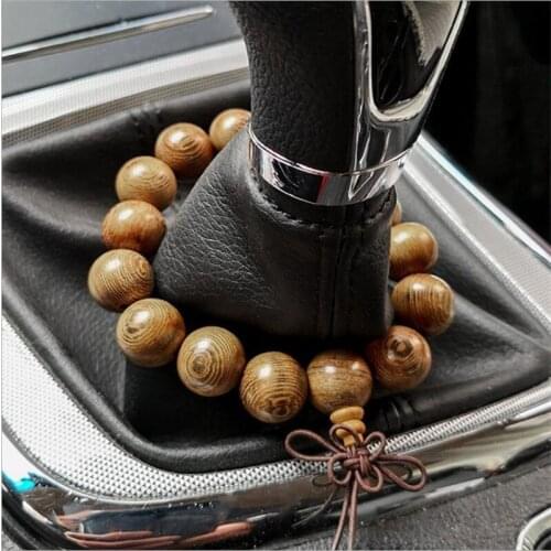 Car Decoration Handmade Tibetan Buddhist Wooden Beads Lucky Rope Bracelet & Bangles For Women Men Thread Bracelets