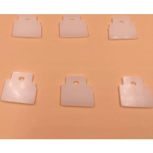 White Solvent Resistant Cleaning Wiper Blade for Epson Roland DX4 heads