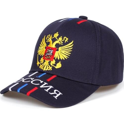New Russian hat with embroidery for women men Russian baseball cap unisex Sports hat cotton% snapback hats Casual hats wholesale