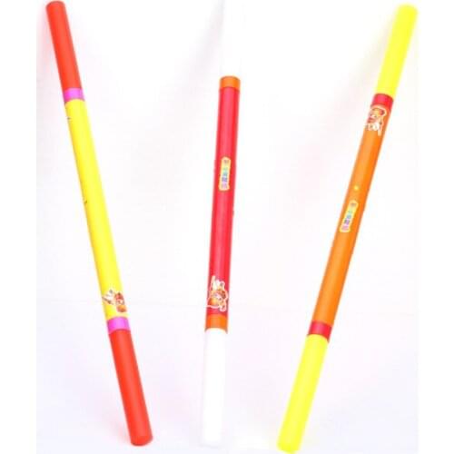 Gleaming and telescopic Golden hoop stick singing and happy Golden hoop stick night market stall selling childrens toys wholesa