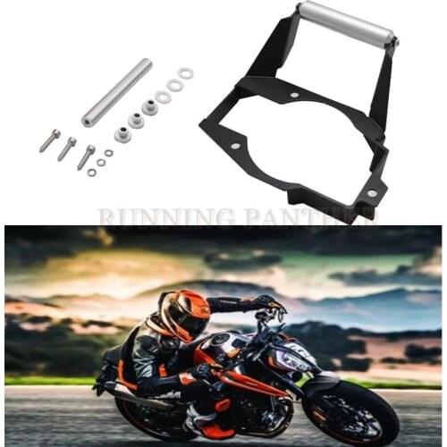 Black/ orange Motorcycle Navigation Support fits for 1050 1190 1290 ADV Rally section navigation bracket GPS