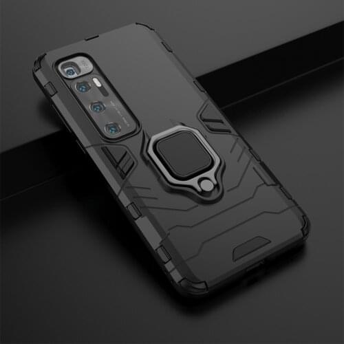 For Xiaomi Mi 10 Ultra Case Shockproof Armor Stand Holder Ring Phone Case For Xiaomi Mi 10 Ultra Back Cover Mi10 Ultra Coque