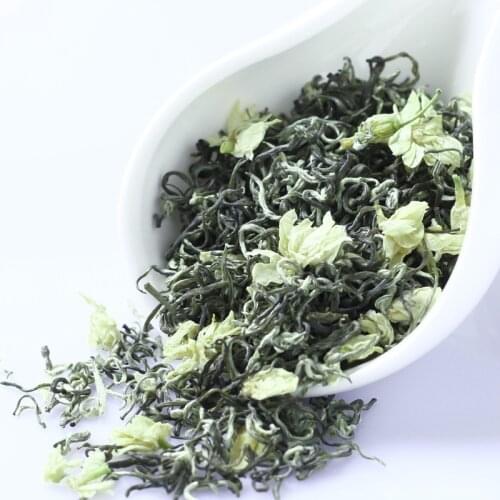 Chinese Jasmine Flower Green Tea Real Organic New Early Spring Jasmine Tea for Weight Loss Green Food Health Care