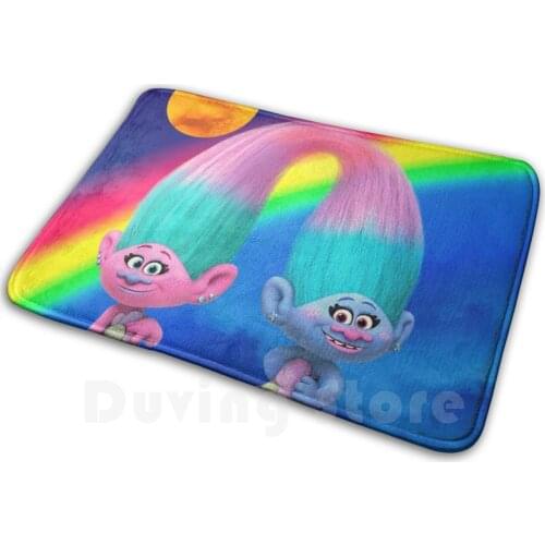 Trolls Poppy And Branch Carpet Mat Rug Cushion Trolls Poppy And Branch Trolls Poppy And Branch As Humans Trolls 2 Poppy And