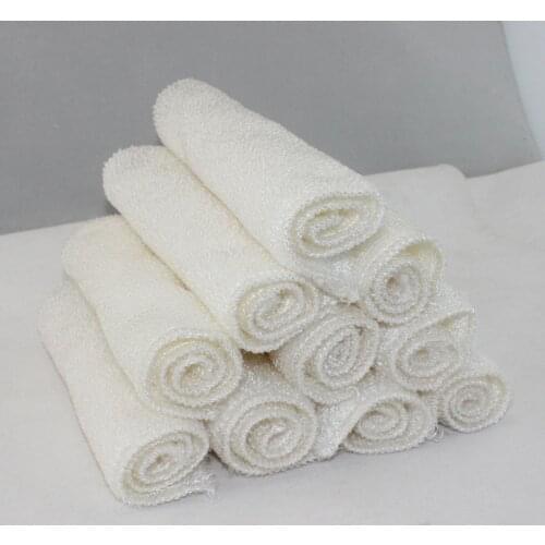 5PCS/LOT Bamboo Fiber Cleaning Kitchen Cloths High Efficient ANTI-GREASY Dish Cloth Waste-absorbing Thickening Kitchen KC1094