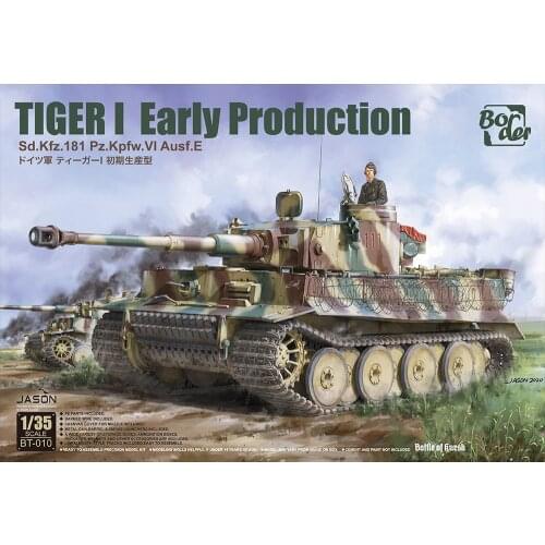 Limited [Border] BT-010 Sd.Kfz.181 Pz.Kpfw.VI Ausf.E Tiger I Early Production