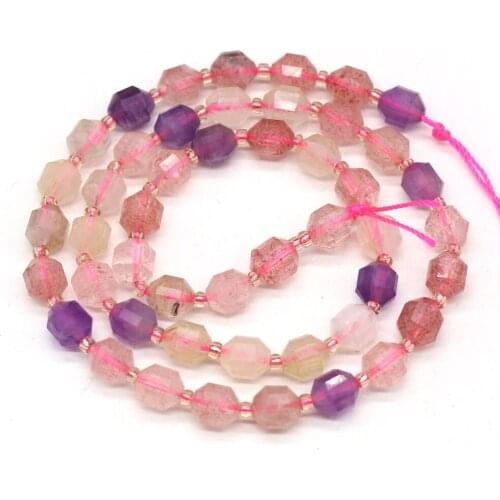 Natural Stone Semi-precious Stone Faceted Beaded Jewellery Production Specifications-specifications6mm Various Colors and Styles
