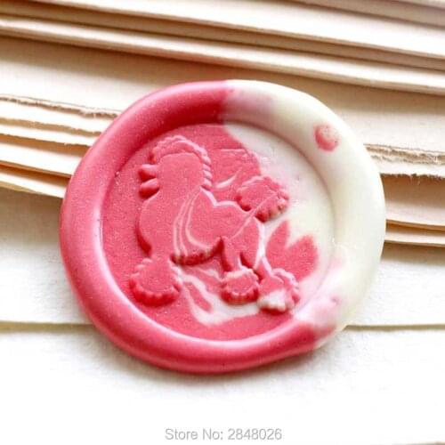 Poodle Seal Stamp,Penis seal stamp,Dog lover party Wax Seal Stamp Kit,wedding invitation seals,gift pets packing seal