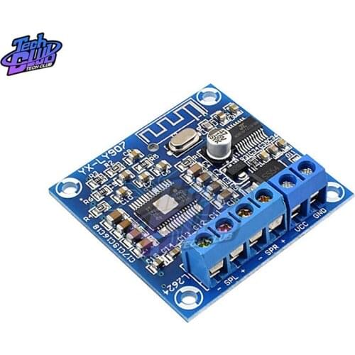 DC 12-24V TPA3116D2 Bluetooth Digital Amplifier Board 2 * 50W Stereo Class D Dual Channel Audio Amplifier Moudle