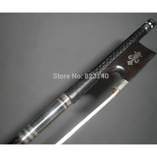 3 PCS Strong Carbon Fiber Bow 4/4 Ebony Frog Nickel Cooper Amounted 2007
