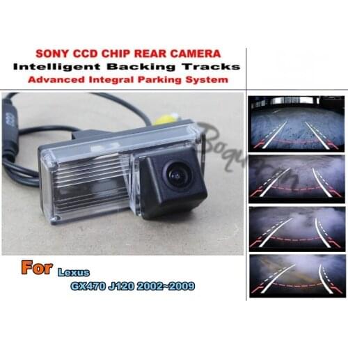Smart Tracks Chip Camera / For Lexus GX 470 GX470 2002~2009 HD CCD Intelligent Dynamic Parking Car Rear View Camera
