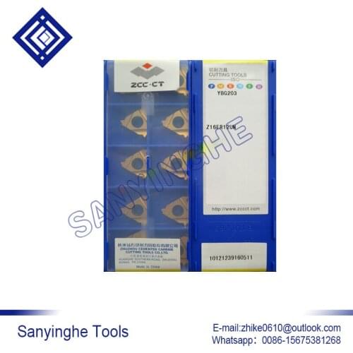 Free shipping high quality sanyinghe 10pcs/lots YBG203 Z16ER12UN cnc carbide turning inserts threading inserts