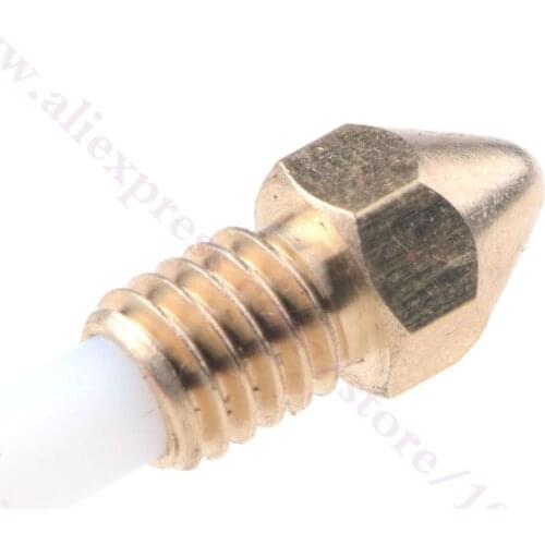 3pcs Round Head V6 Nozzle for V6 V5 Hotend MK8 extruder Prusa i3 3D Printer