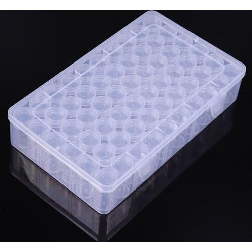 60 Bottles Diamond Painting Box Tool Container Storage Box Carry Case Holder Hand Bag ZipperDiamond Cross Stitch Accessories