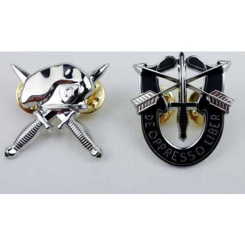 US Army Special Forces Beret Badge Pin Vietnam War SFOD Omega cap badge Metal Military Store