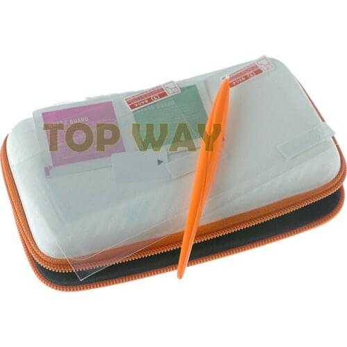 1set Carrying Case EVA Package Storage Bag For New 2DS XL/LL NEW 2DSXL 2DSLL W/ Free Screen Protector Stylus