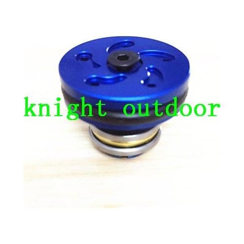 CNC aluminum aliAirsoft Ball bearing piston head(High-End Version) whirlwind 5 hole for Ver.2/3 AEG Gearbox Free Shipping
