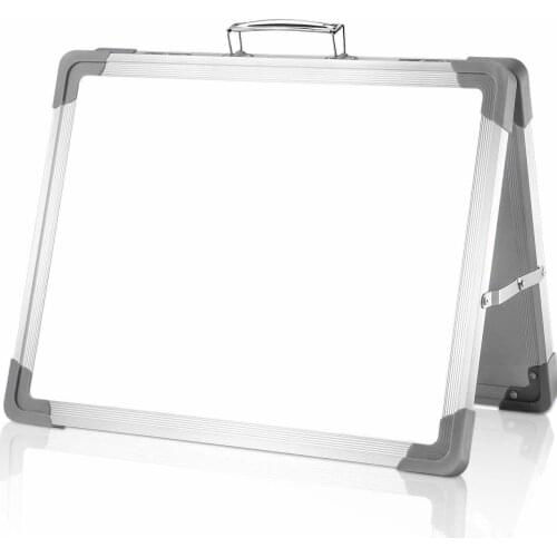 Double Layer Portable Folding Office Drawing Type A Whiteboard Double Side Children Desktop Mini Magnetic Whiteboard
