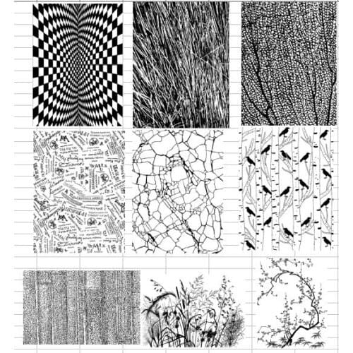 Background Transparent Clear Silicone Stamp/Seal for DIY scrapbook/photo album Decorative clear stamp sheets ST0868
