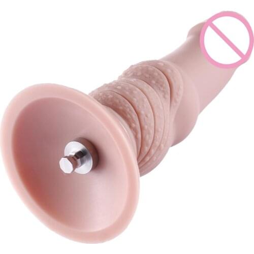 HISMITH Anal Plug Silicone Dildo For Men Fit Kliclok Sex machine Realistic Touch Feel Anal Dildos Machine