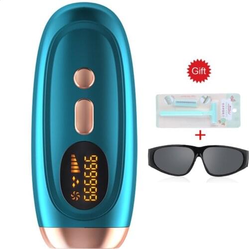 Permanent hair removal IPL laser Painless epilator device 999999 Times laser LCD laser women man bikini armpit face hair remover