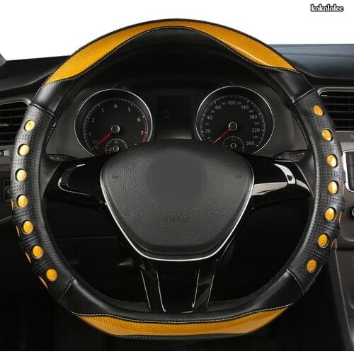Kokololee Microfiber Leather Car Steering Wheel Cover For Volvo XC90 S80 XC60 S90 V70 V50 S40 V60 XC70 V40