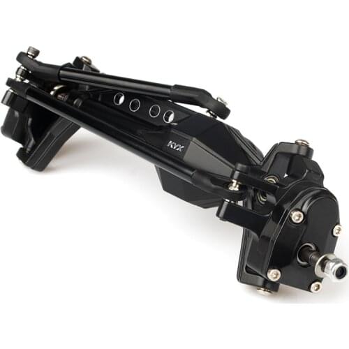 KYX Metal Front Axle Assembly Set S3046 Upgrade Accessories for 1/10 RC Crawler Model Car Parts SCX10 III AX103007