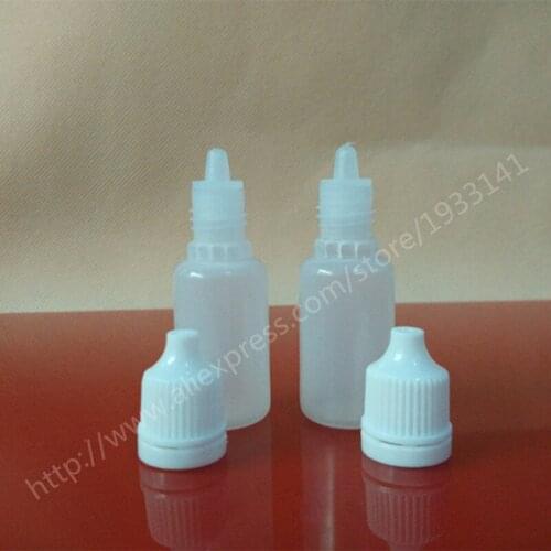 1500pcs /lot 10ml plastic Dropper bottles NEW LDPE Dispense Store Most Liquids eye drops