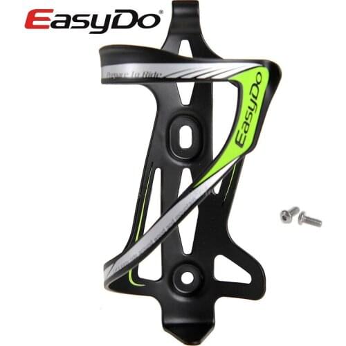EasyDo Bike Cycling Bottle Cage Aluminum Holder MTB Road Bicycle Water Bottle Rack Holder Mount for Mountain Folding Bike Cage