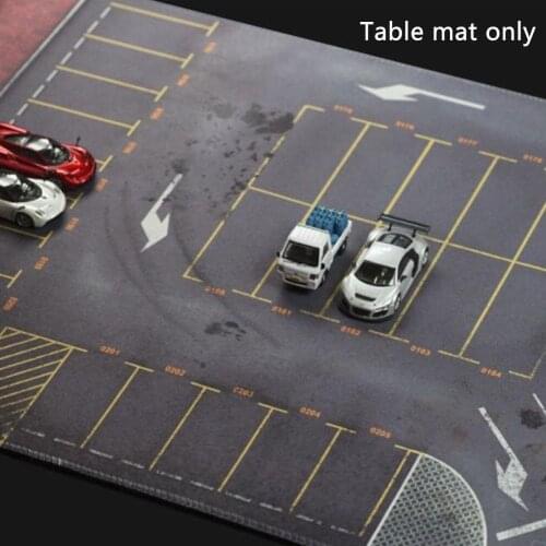 1:64 Car Model Scene Parking Mat For Simulation Toy Cars Traffic Road Signs Recognition Toys Children Play Mats 40cm X 10cm