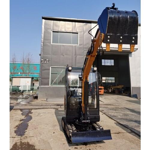 2021 Micro Small Crawler Excavator 1.8Ton Machine Garden Construction Digger