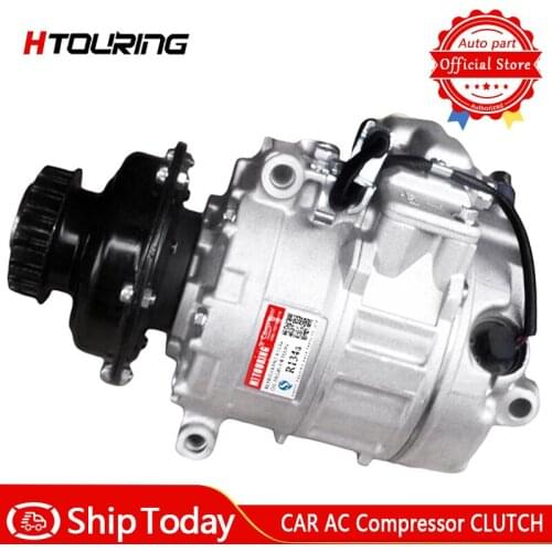 7SE17C Car AC Compressor For AUDI VW TOUAREG MULTIVAN 2.5 TDI 2461cc 2003-2009 7H0.820.805J 7H0.820.805H 7H0.820.805G 7H0820805G