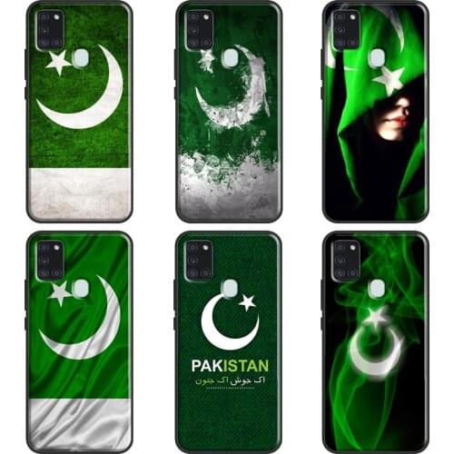 Pakistan Flag Banner Case For Samsung A51 A71 A11 A31 A10 A20 S A30 A40 A50 A70 A21S A20e A12 A32 A52 A72 Cover