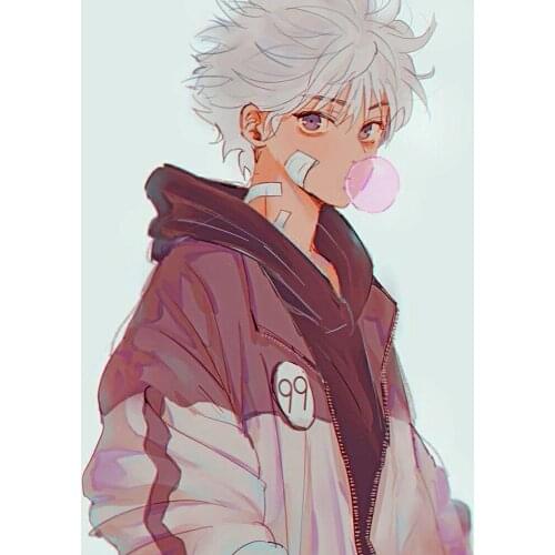 "Gentle Boy" picture DIY digital painting by number painting Christmas birthday unique gift