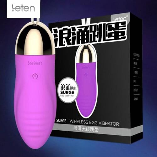 Leten USB charging Vibrating Egg Electric Shocker Vibrator for Women Adult Sex Toys For Woman Masturbation Clitoris Stimulator