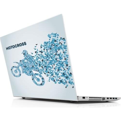 Sticker Master Motocross Universal Sticker Laptop Vinyl Sticker Skin Cover For 10 12 13 14 15.4 15.6 16 17 19 "Inc Notebook decal for Macbook,asus,Acer,Hp,Lenovo,Huawei,Dell,Msi,Apple,Toshiba,Compaq