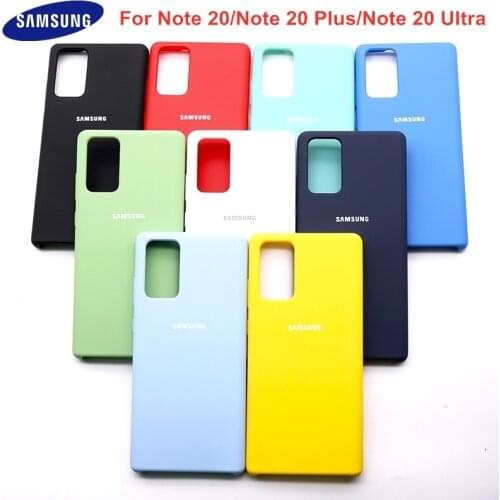 Note 20 Case Original Samsung Galaxy Note20 Ultra Silicone Cover Quality Soft-Touch Back Protective Samsung Note20 Plus case