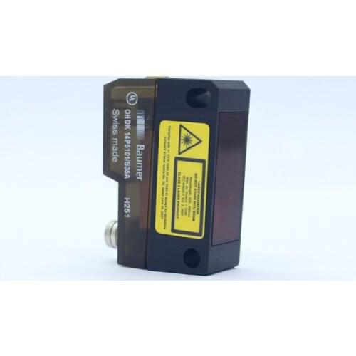 Original spot Baumer Baomeng photoelectric switch OHDK 14P5101/S35A plug-in sensor warranty